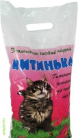Китинька древесный наполнитель для кошек, 5,5 л.