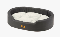 Софа DANDY 45 F для собак и кошек [Черный с белым мехом]