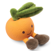 Триол Игрушка для собак из латекса "Мандарин", 105мм