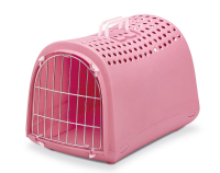 80486 ИМАК Переноска для животных "Linus", пепельно-розовая, 50х32х34.5 см