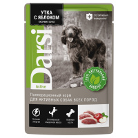 Darsi Пауч с уткой и яблоком для активных собак всех пород 85 г [уценка]