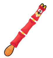 Игрушка Mr.Kranch для собак Бобер из пожарного шланга 72 см красная