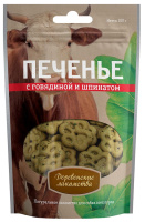 Деревенские лакомства Печенье с говядиной и шпинатом 100г