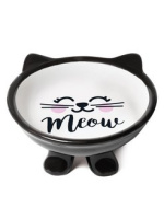 Миска керамическая на ножке "Мордашка", 0,12л Триол