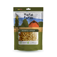 NORD FARM Бисквиты с курицей 90 г