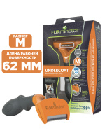 Фурминатор FURminator M для средних собак с длинной шерстью Фурминатор FURminator M для средних собак с длинной шерстью