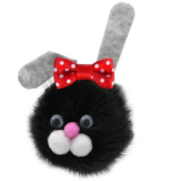 GoSi Игрушка для Кошек "Зайка Ванесса" Натуральная норка