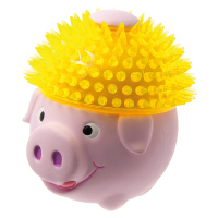 Игрушка латекс L-425 Свинка в шапке из TPR 11см Пет лайн