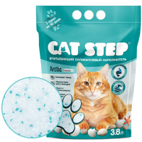 Cat Step Arctic Breeze, наполнитель впитывающий силикагелевый, 3,8л