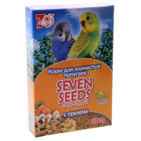 Seven Seeds Корм для волнистых попугаев с орехом 500 г.