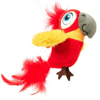 Игрушка для кошек с кошачьей мятой и чирикающим эффектом "Попугай" FOFOS