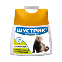Агроветзащита Шустрик Зоошампунь для хорьков, восстанавливающий, 100 мл.