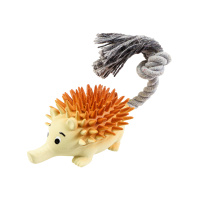 Игрушка латекс L-448 "Ёж с канатом" 23 см L-448 Пет Лайн