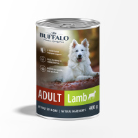 Mr.Buffalo Консервы ADULT с ягненком для собак, 400 г.