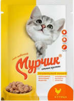 Мурчик пауч курица в соусе 75 гр, пауч