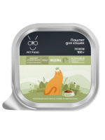 ONTO паштет для кошек с энтомопротеином «Индейка»