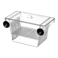 Отсадник Naribo FH-S для аквариумных рыб, с перегородкой, 12,5x7x7см