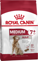 Royal Canin MEDIUM ADULT 7+, корм для средних пород собак старше 7 лет, (15 кг)
