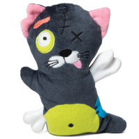Игрушка для собак мягкая "Кот-разбойник", 180мм