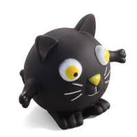 Триол Игрушка для собак из винила "Котик", 85 мм.