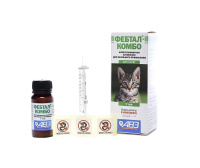 АВЗ Фебтал-Комбо антигельминтная суспензия для орального применения для кошек 7мл