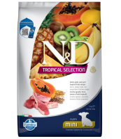 Сухой корм Farmina N&D Tropical Selection lamb Puppy Mini, для щенков мелких пород с ягнёнком (5 кг)