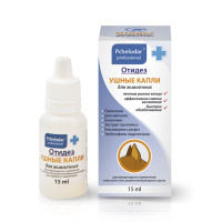 Капли Отидез ушные для собак и кошек с прополисом Пчелодар