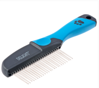 Расческа DeLIGHT, плавающих 25 зубьев односекционных 31 мм 348425 /12/