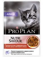 ПРОПЛАН пауч 85гр д/котят с говядиной [уценка]