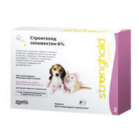 Zoetis Капли Стронгхолд 6% пипетки для котят и щенков менее 2.5 кг[15 мг] ПОШТУЧНО