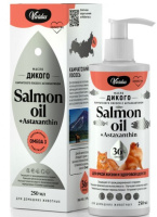 Масло дикого лосося Вивидус с астаксантином (0,1 л)