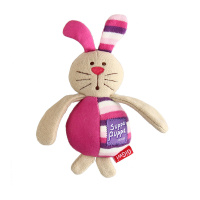 Игрушка для маленьких собак Зайка с пищалкой, серия SUPPA PUPPA (17 см)
