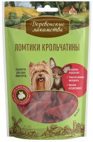 Деревенские лакомства 711670 Ломтики крольчатины мини-породы