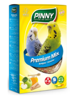 PINNY Premium Mix Полноценный витаминизированный корм для волнистых попугаев с фруктами и бисквитом 800 г [уценка]