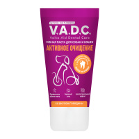 V.A.D.C. Зубная паста с ароматом говядины для собак и кошек «Активное очищение» 50 мл