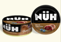 Нюх консервы для собак мелких пород беззерновые Утка и цыплёнок паштет100г [уценка]