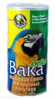 ВАКА-Люкс корм для крупных попугаев 800 г.