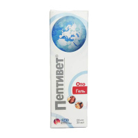 Пептивет ушной гель 25мл