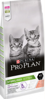 ПРОПЛАН STERILISED для котят в возрасте от 6 недель до 1 года с лососем, [уценка] (1,5кг)