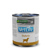 Фармина Консервы Vet Life Dog Diabetic / для собак при диабете, 300 г