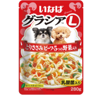 Inaba Ciao ИНАБА ГРАЦИЯ ЭЛ куриное филе с говядиной и овощами в желе для собак