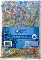 Грунт. Цветное драже №2 3-5мм (белый,зеленый,желтый,красный) 1кг