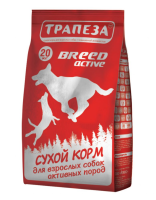 Трапеза BREED ACTIVE сухой корм активных пород 20 кг
