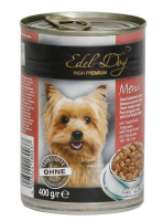 Эдель Дог нежные кусочки в соусе / 3 вида мяса / - 0,4 кг [уценка]