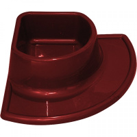 Зооник миска Киров угловая для кошек, 500 мл.