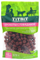 Титбит Крокеты с говядиной для собак всех пород 370 г. - XXL выгодная упаковка [уценка]