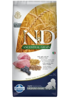 Farmina N&D Dog PUPPY Medium & Maxi, Ancestral Grain, д/щенков средних и крупных пород ягненок с черникой, низкозерновой (12 кг)