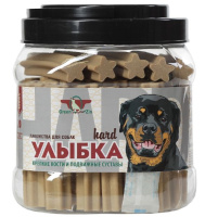 Грин Кьюзин Лакомство для собак УЛЫБКА HARD № 20 Мягкие жевательные палочки для крепких костей и подвижных суставов ПОШТУЧНО