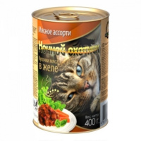 Ночной охот.кон.400гр.желе мясн/ассорти