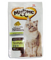 Мнямс Health & Activity Лакомство подушечки для кошек, укрепление здоровья [курица, сыр] 60 г. [уценка]